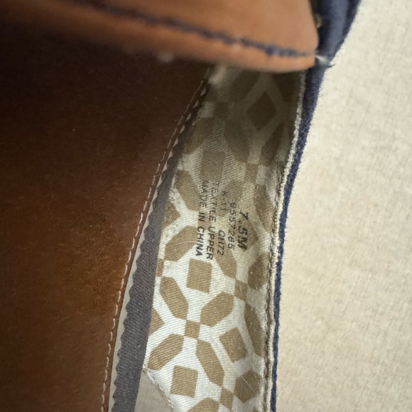 Sperry Top Sider Wedge Open Toe Heels Size 7.5 - Picture 4 of 5